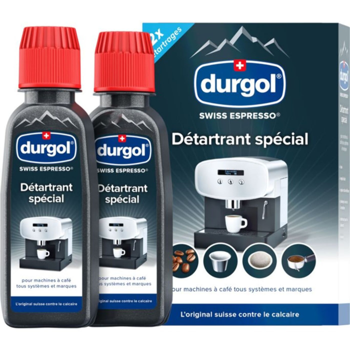 Détartrant DURGOL Swiss espresso 2x125ml