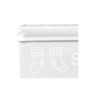Lot de 4 boîtes de rangement avec couvercle en nylon - SPACE