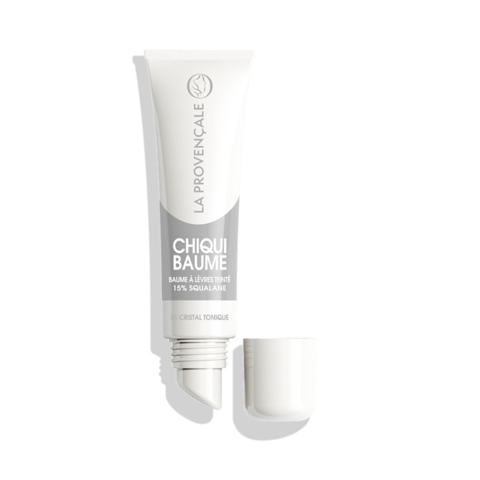 La Provençale Chiqui Baume à lèvres 01 Cristal Tonique