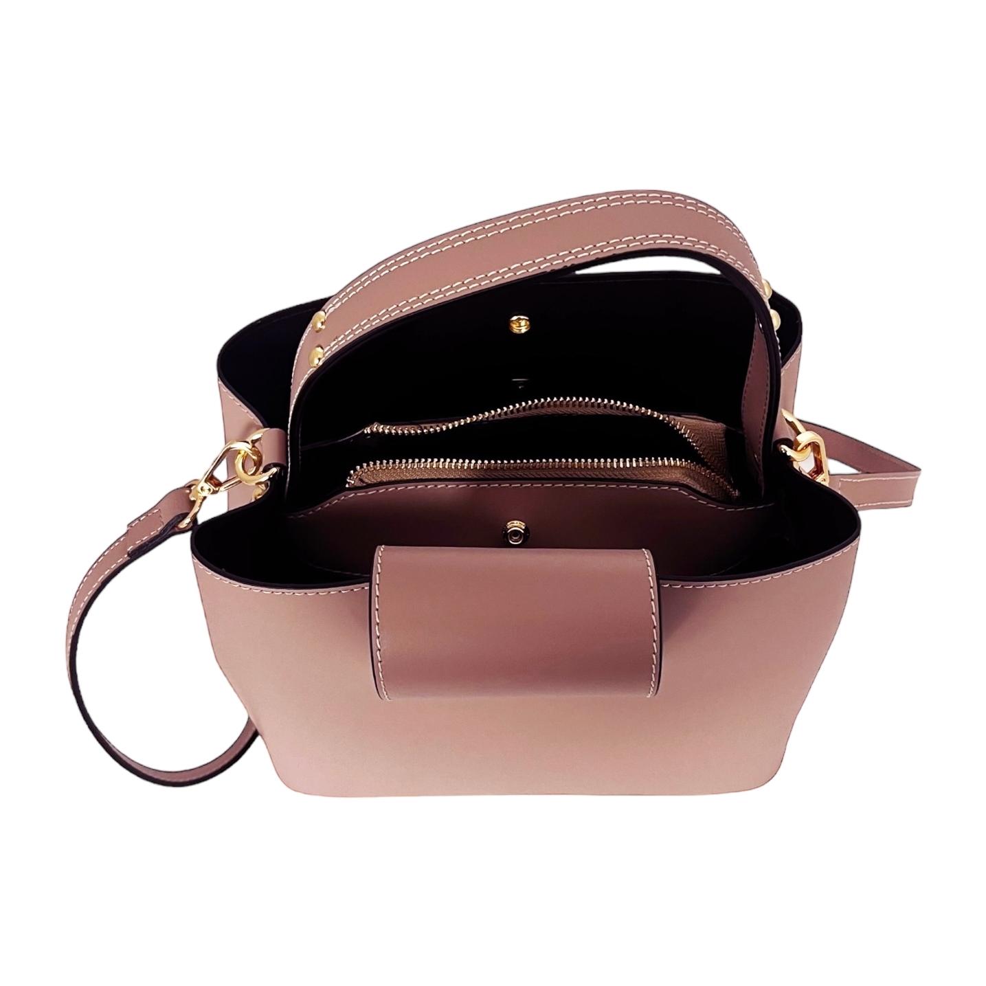 Bolso de mano Cheval Firenze Giulia Rosa Polvo