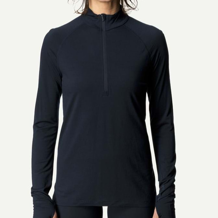 Desoli Light Half Zip Camiseta Mujer Houdini