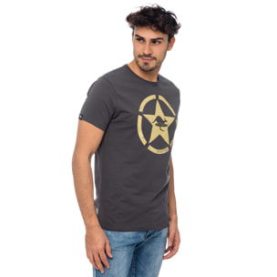 Camiseta de algodón 150 gr Hot Buttered Goldenbreed Color Gris