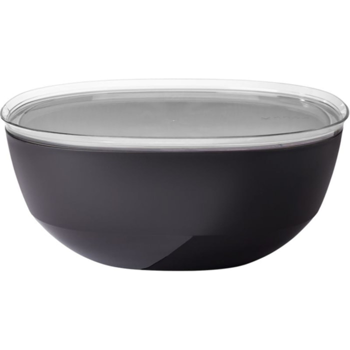 Saladier MEPAL Silueta avec couvercle Nordic Black 5L