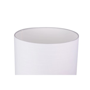 Lampara Sobremesa Ceramica Metal 28x28x50 Cm