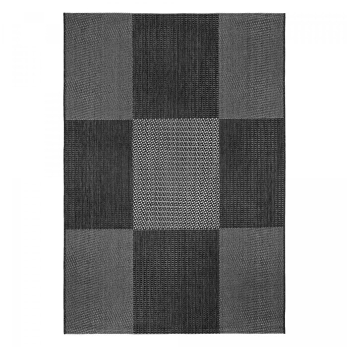 Tapis extérieur tissé kilim rectangle JOMI