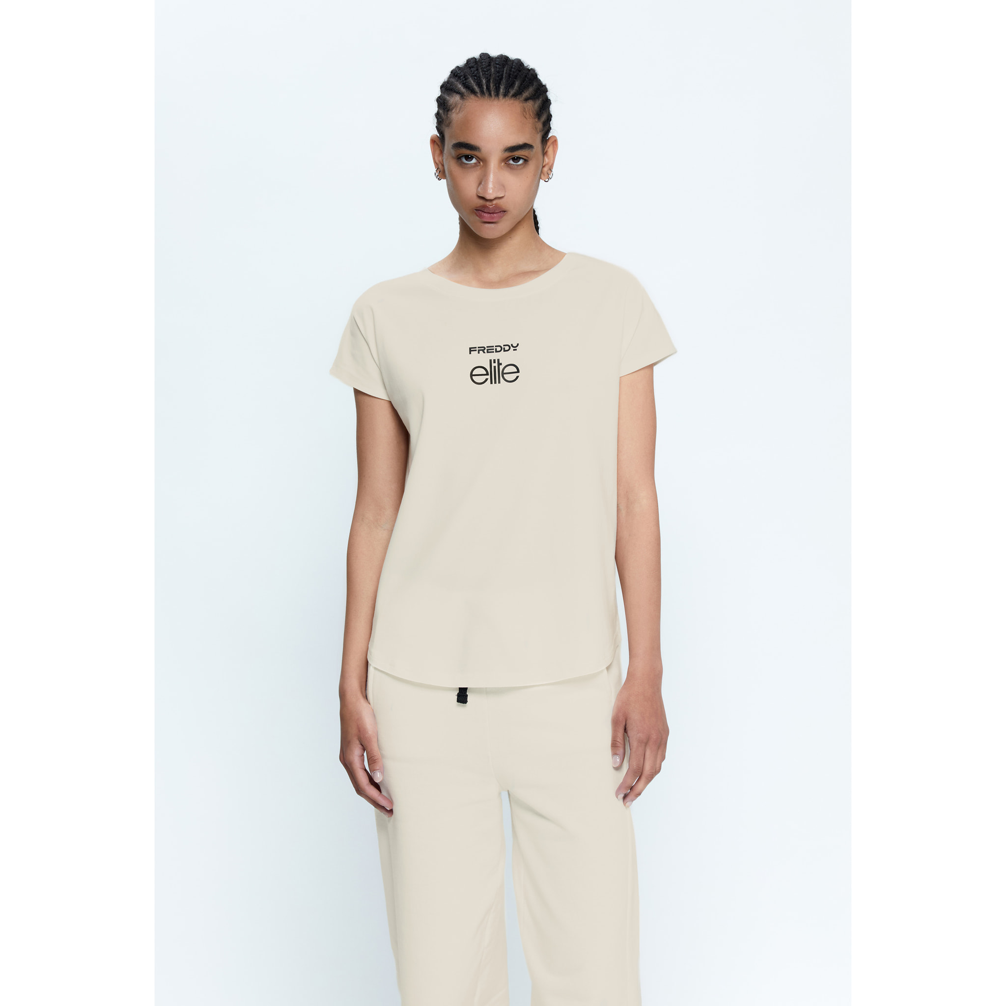 T-shirt Bi-fronte Donna Elite x Freddy