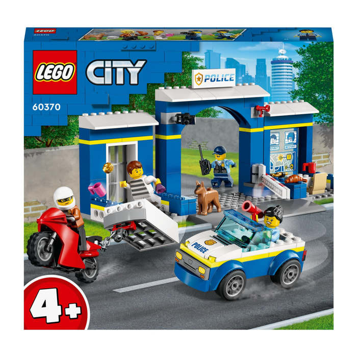 LEGO CITY POLIZIA 60370 - INSEGUIMENTO ALLA STAZIONE DI POLIZIA