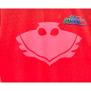 Gufetta Owlette Costume Maschera Carnevale Travestimento PJ Masks Rosso Bambina