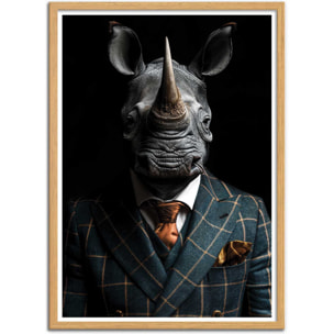 Affiche - Rhinoceros Wild Suits - Philippe Hugonnard