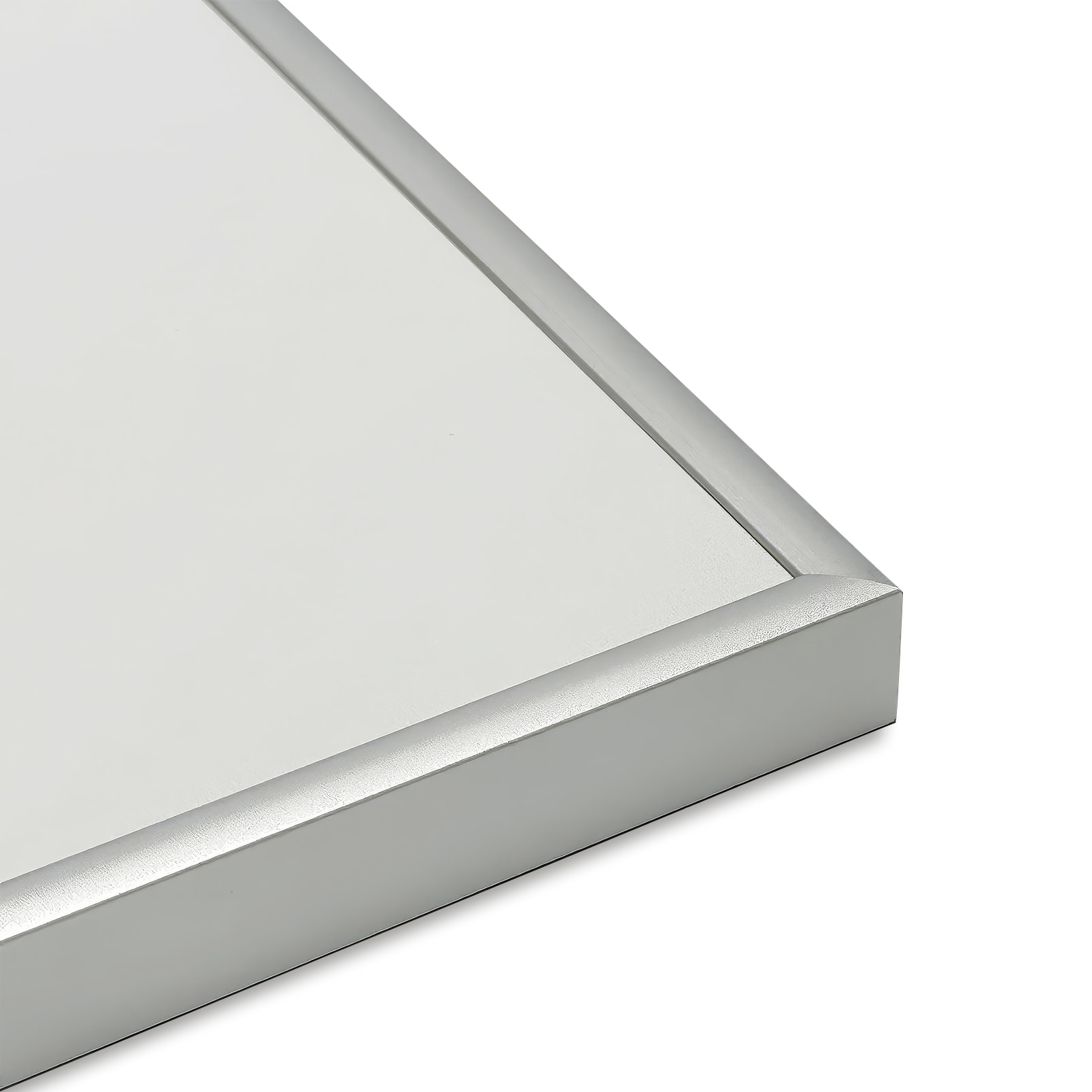 Cadre métal argenté 40x60cm cadre seul