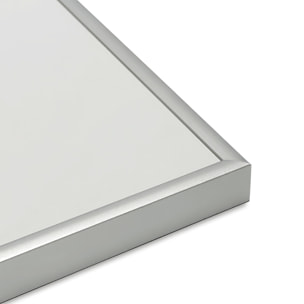 Cadre métal argenté 40x60cm cadre seul