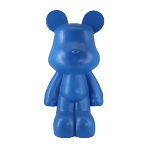 Déco ours XL 101cm bleu Kare Design