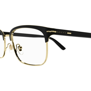 Gafas de Vista Gucci GG1448O-001 de Metal Hombre 56 mm