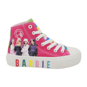 Sneakers Alte Primavera Estate Barbie Fuxia Lei Barbie Fuxia