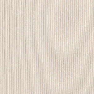 Lit avec tête de lit matelassée en velours côtelé - FRIDA