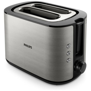 Grille-pain PHILIPS HD2650/90 Toaster Métal, 2 fentes, 950W