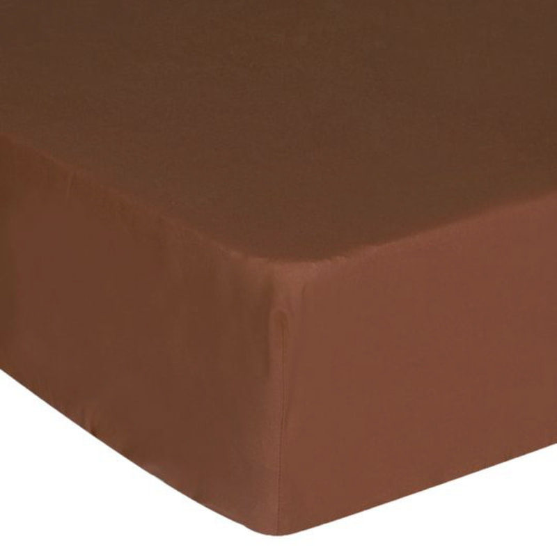 Sottolenzuolo c/angoli IPERSAN Puro Cotone Caffe'