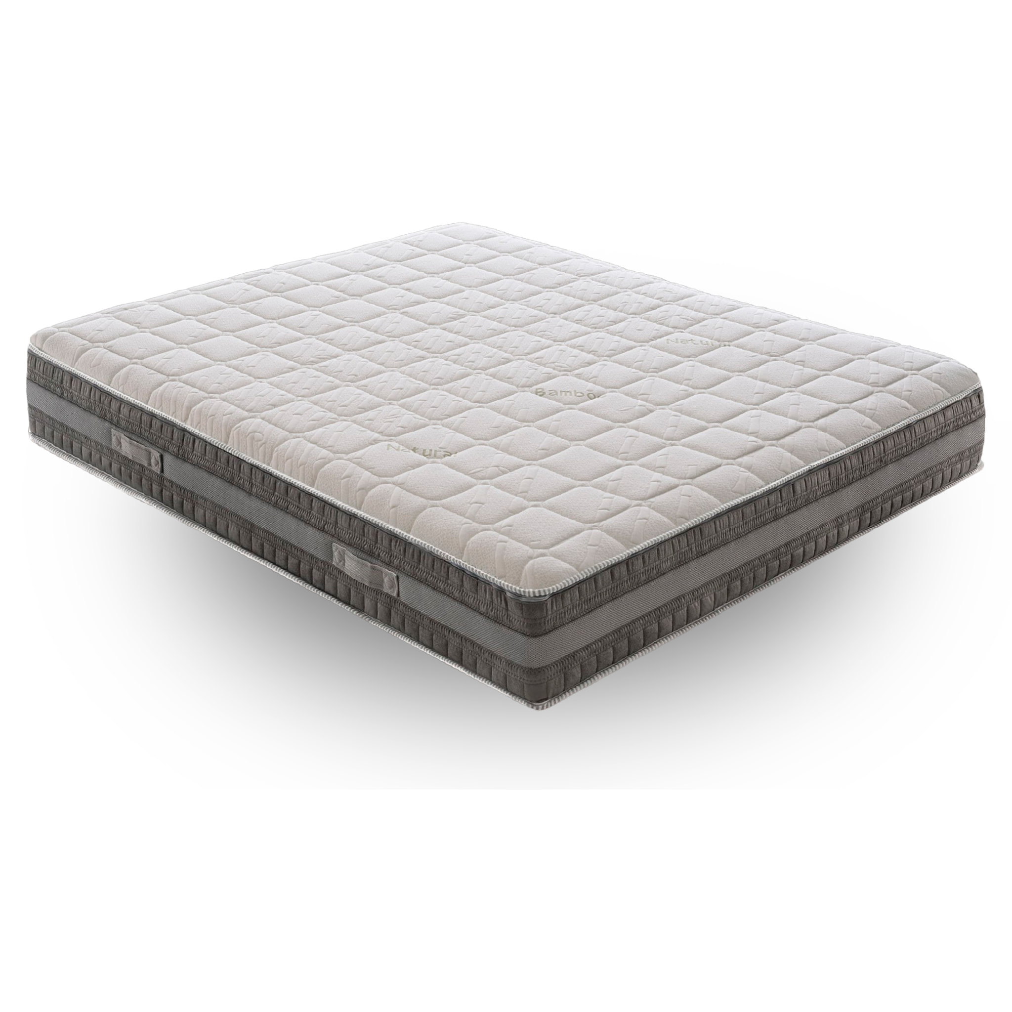 Materasso 160x200 in Memory Foam - 3 Strati - Altezza 22 cm - 7 Zone - Rivestimento Sfoderabile