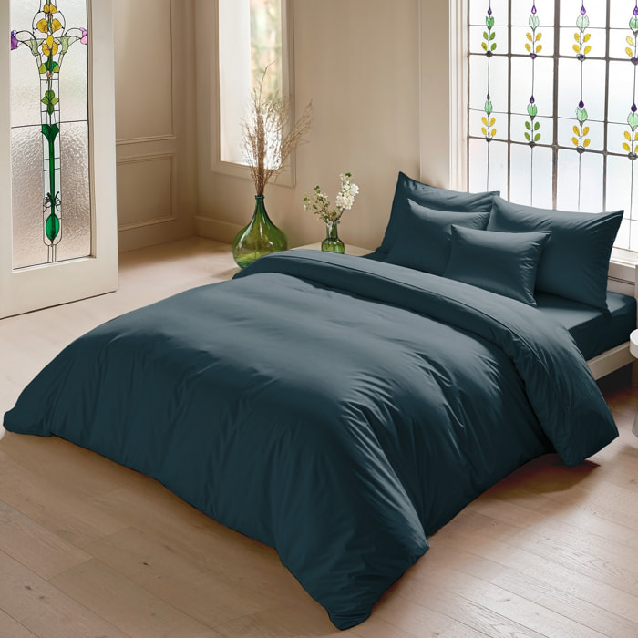 Funda nórdica sakura petroleo