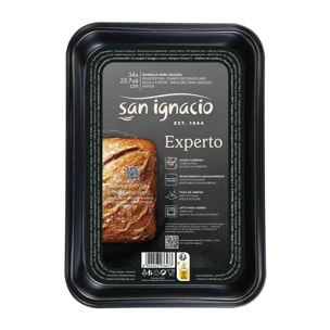 Molde para horno 34x23,7x6 cm acero carbono, bandeja amplia y profunda para asados y repostería expert san ignacio