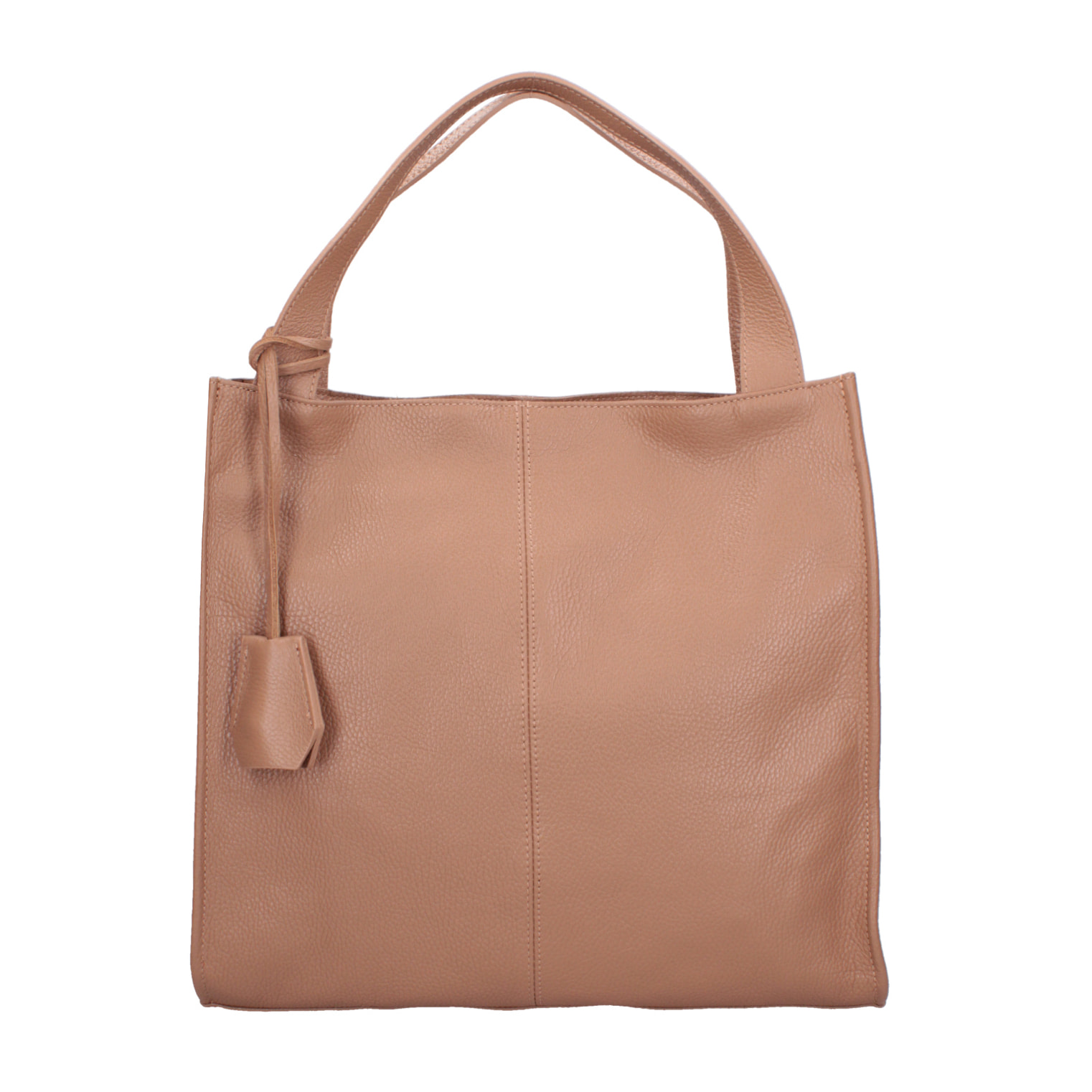 Borsa a spalla da donna - Modello Aelia - Vera pelle - 40.0 x 36.0 x 12.0 cm