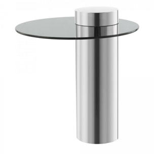 Table basse DEBI Fait à la main en Acier inoxydable