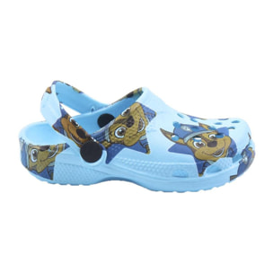 Sandali simil crocs Paw Patrol Lui Paw Azzurro