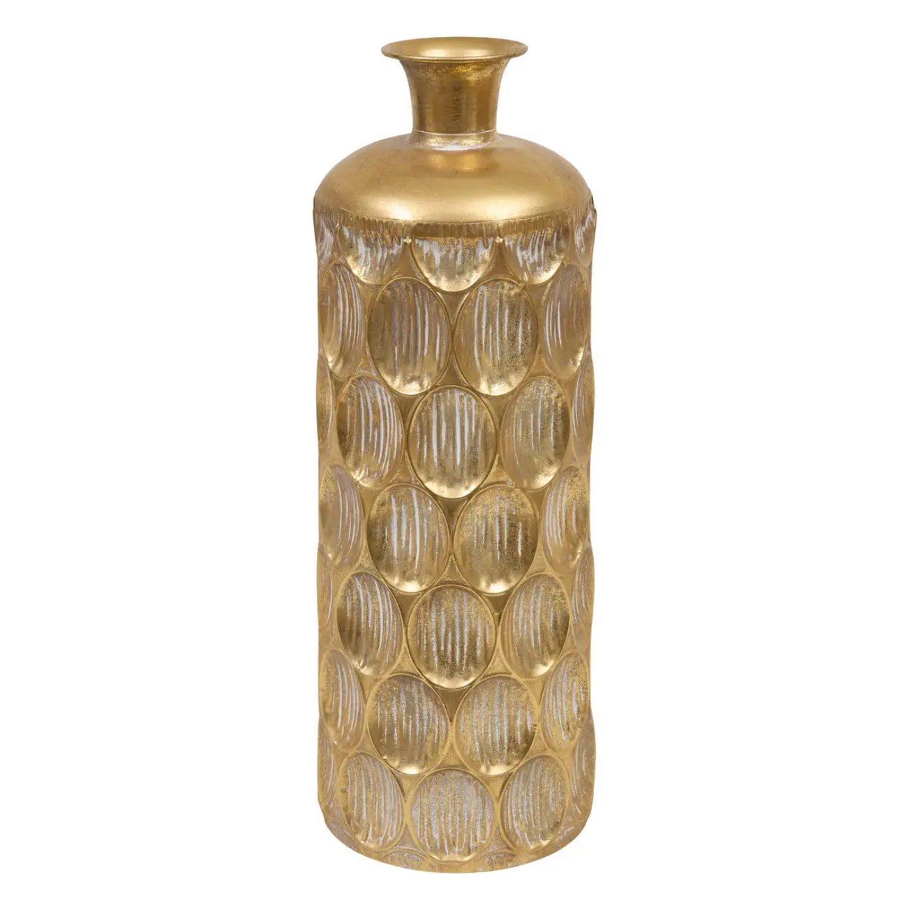 Vase Belli doré H60cm