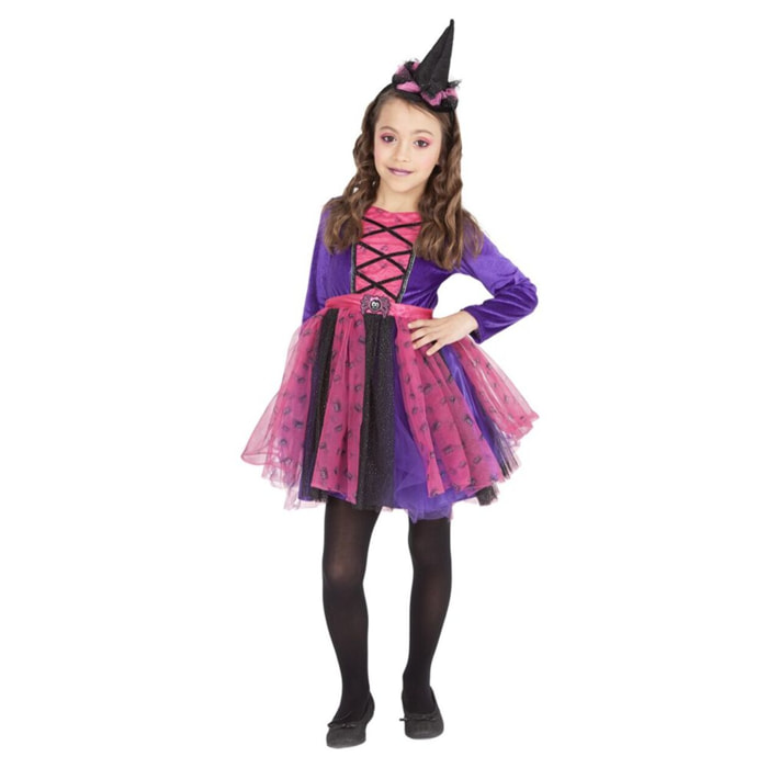 DISFRAZ MISS BRUJA ARAÑITAS INF