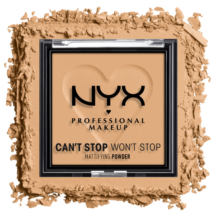 NYX Professional Makeup Can't Stop Won't Stop Poudre Golden
