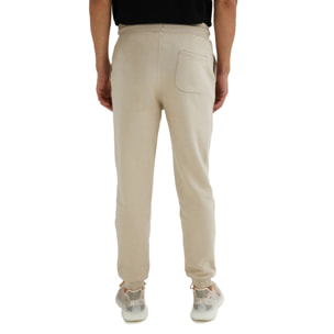 Pantalón Largo Logo Jogger en Beige D.Franklin