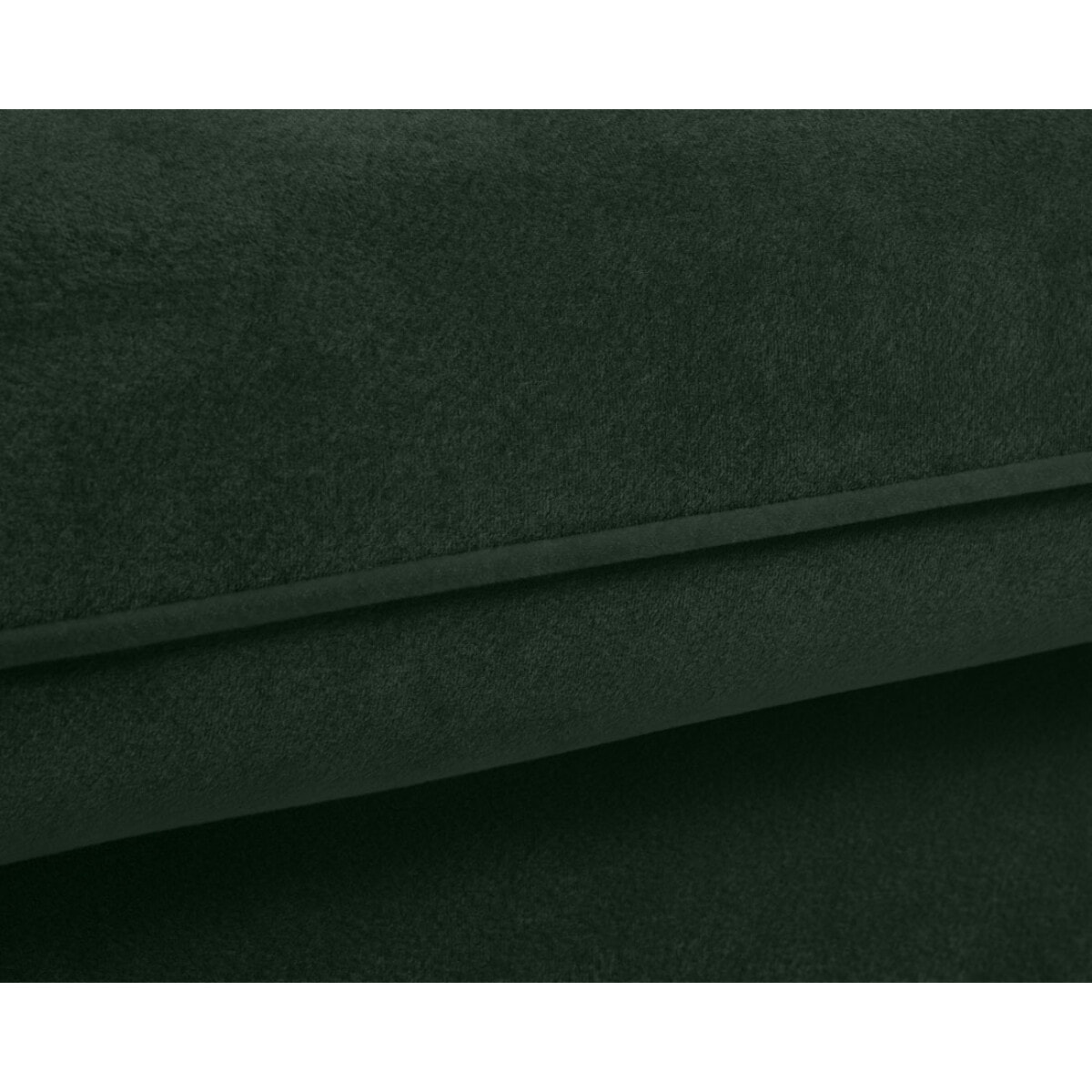 Flamingo - canapé droit 3 places convertible en velours - Vert
