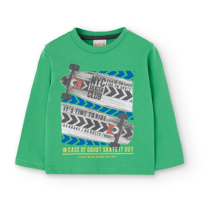 Camiseta punto de bebé niño -BCI