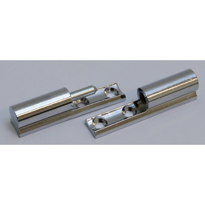 Paumelle 1101 BROS Laiton Chromé sans vase en 50 - 1101-L-50-11