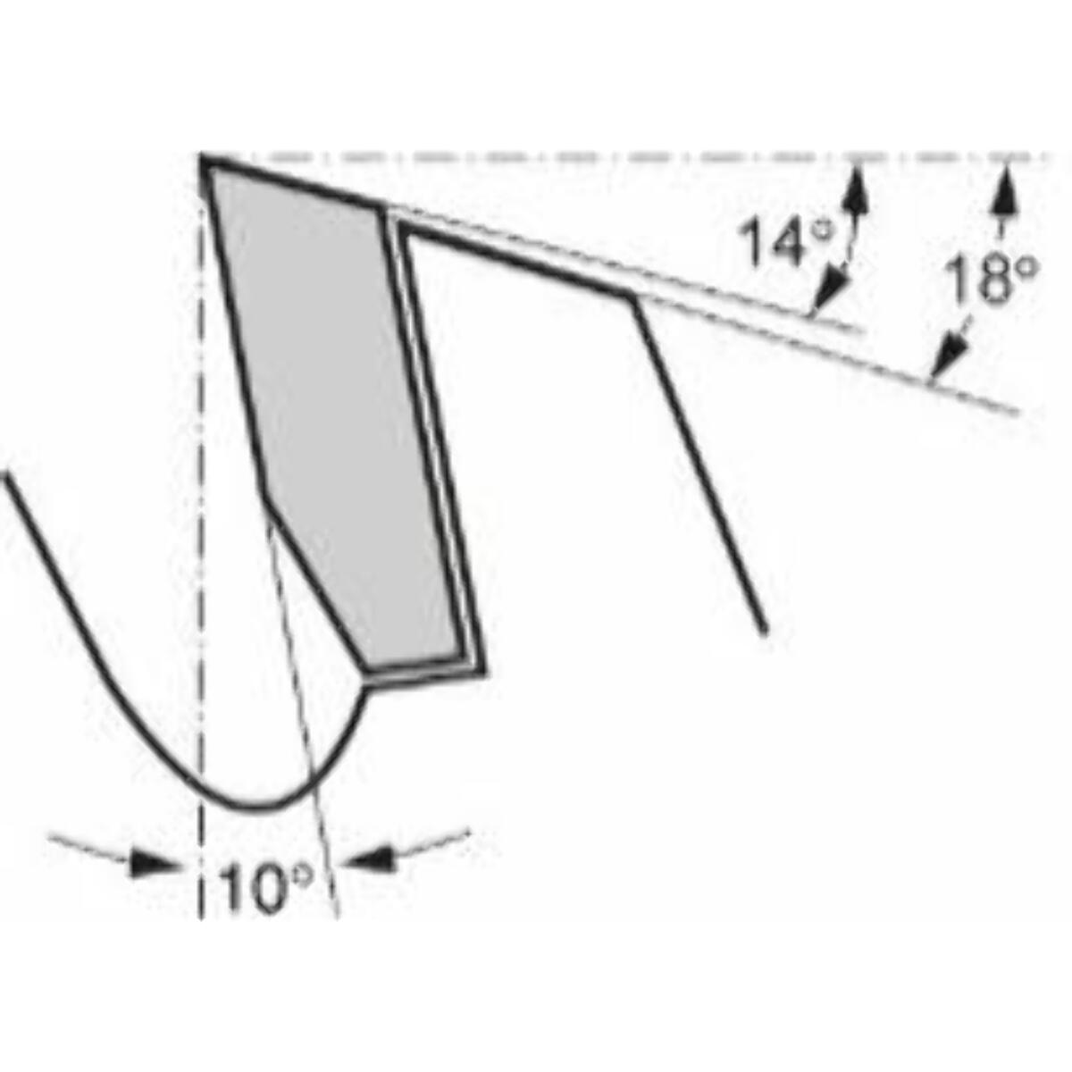 Lame de scie circulaire Optiline Wood Ø 30mm - 305 x 30 x 2,5 mm, 60 - 2 608 640 441