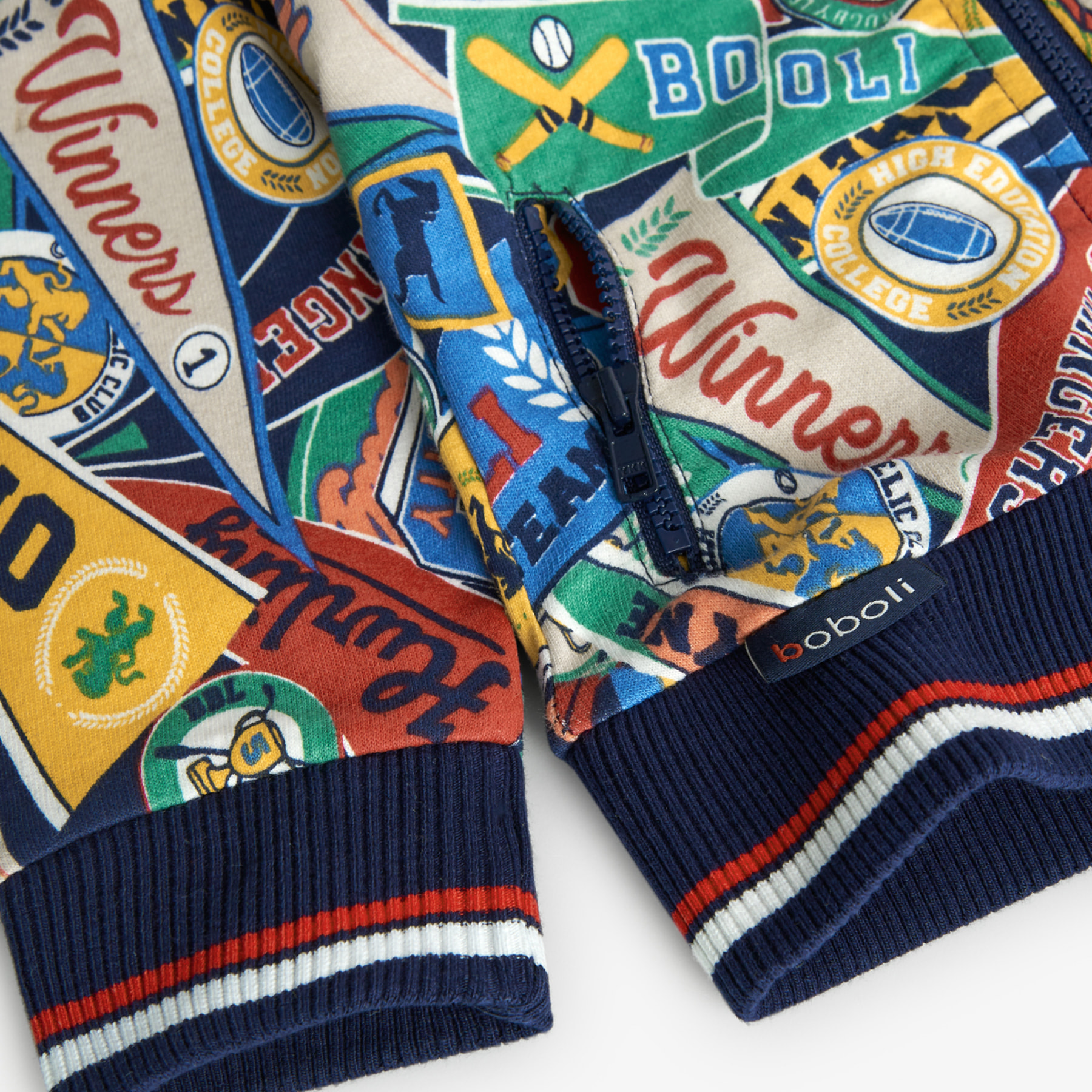 Chaqueta felpa estampada de bebé -BCI