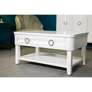 TAVOLO DA CAFFE' CHARME 1921 BIANCO