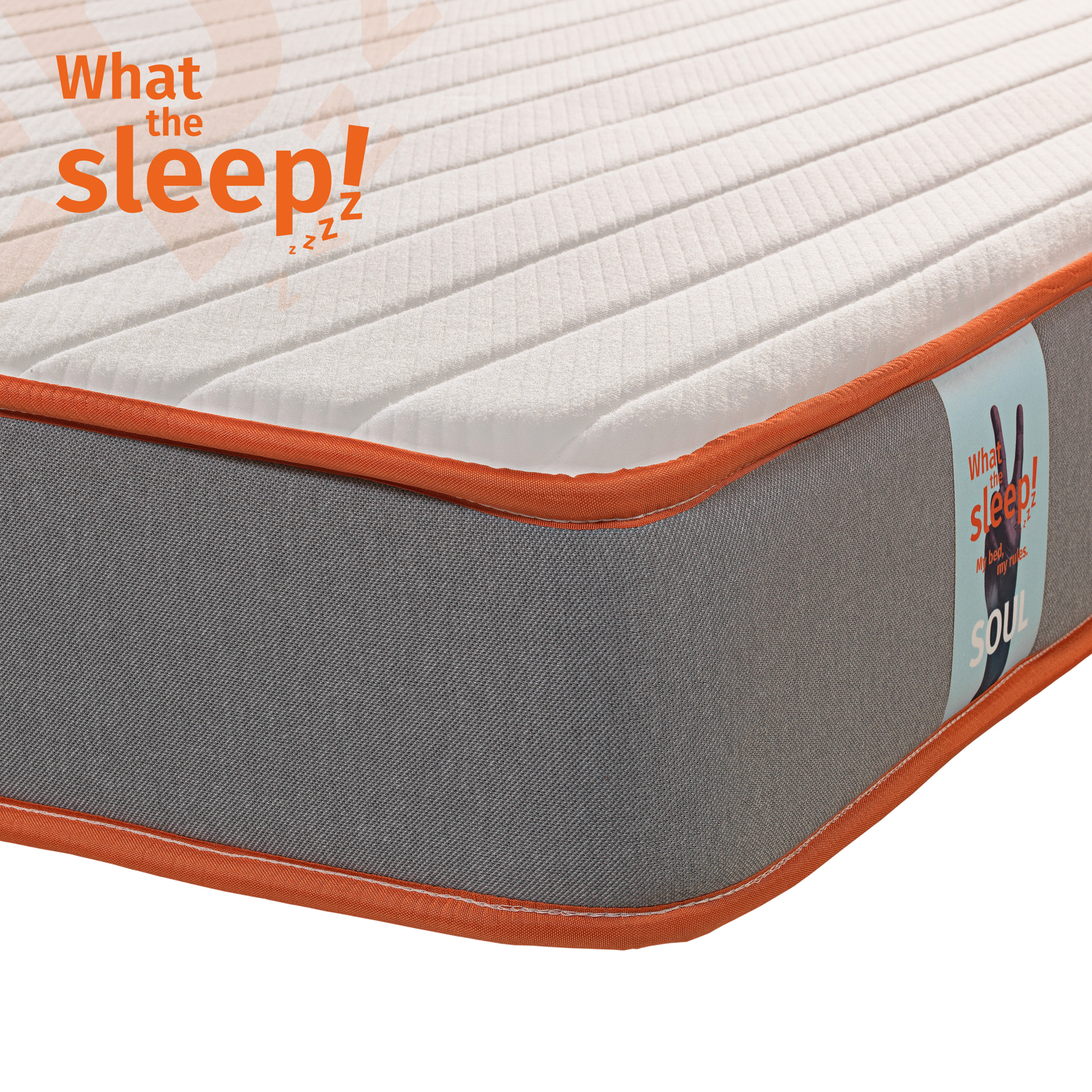 Colchón Viscoelástico Sostenible HR y Canapé Abatible Gran Capacidad Wengué Entrega, Montaje y Retirada usado incluido Pack SOUL · WHAT THE SLEEP