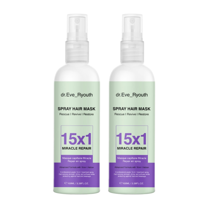 Mascarilla capilar reparadora milagrosa dúo