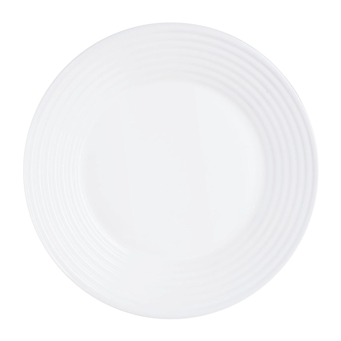 Assiette plate   Harena - Luminarc - en verre opale extra résistant