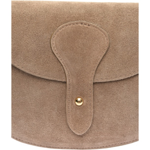 Borsa a spalla Anna Luchini Beige