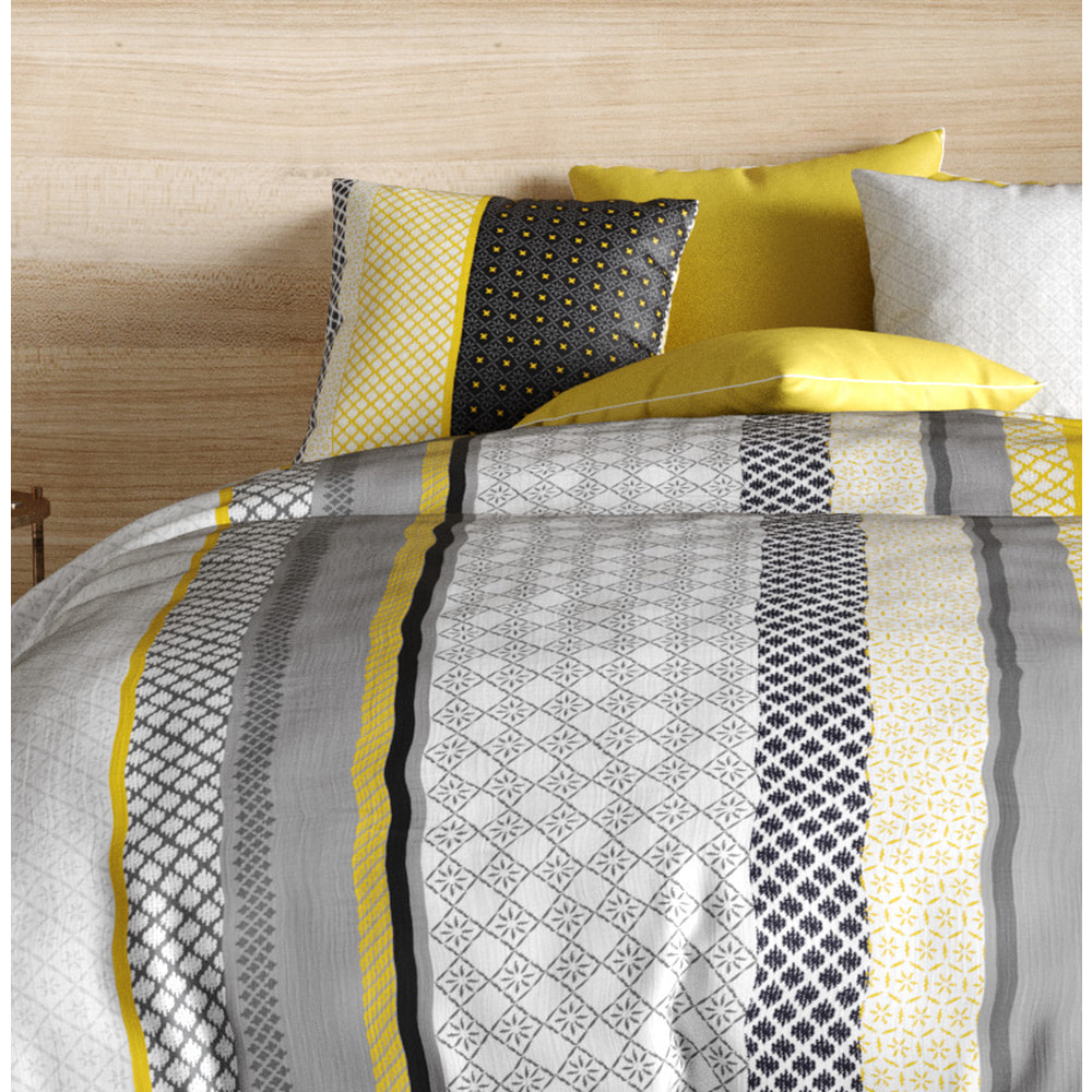 Parure de couette Coton Lumi