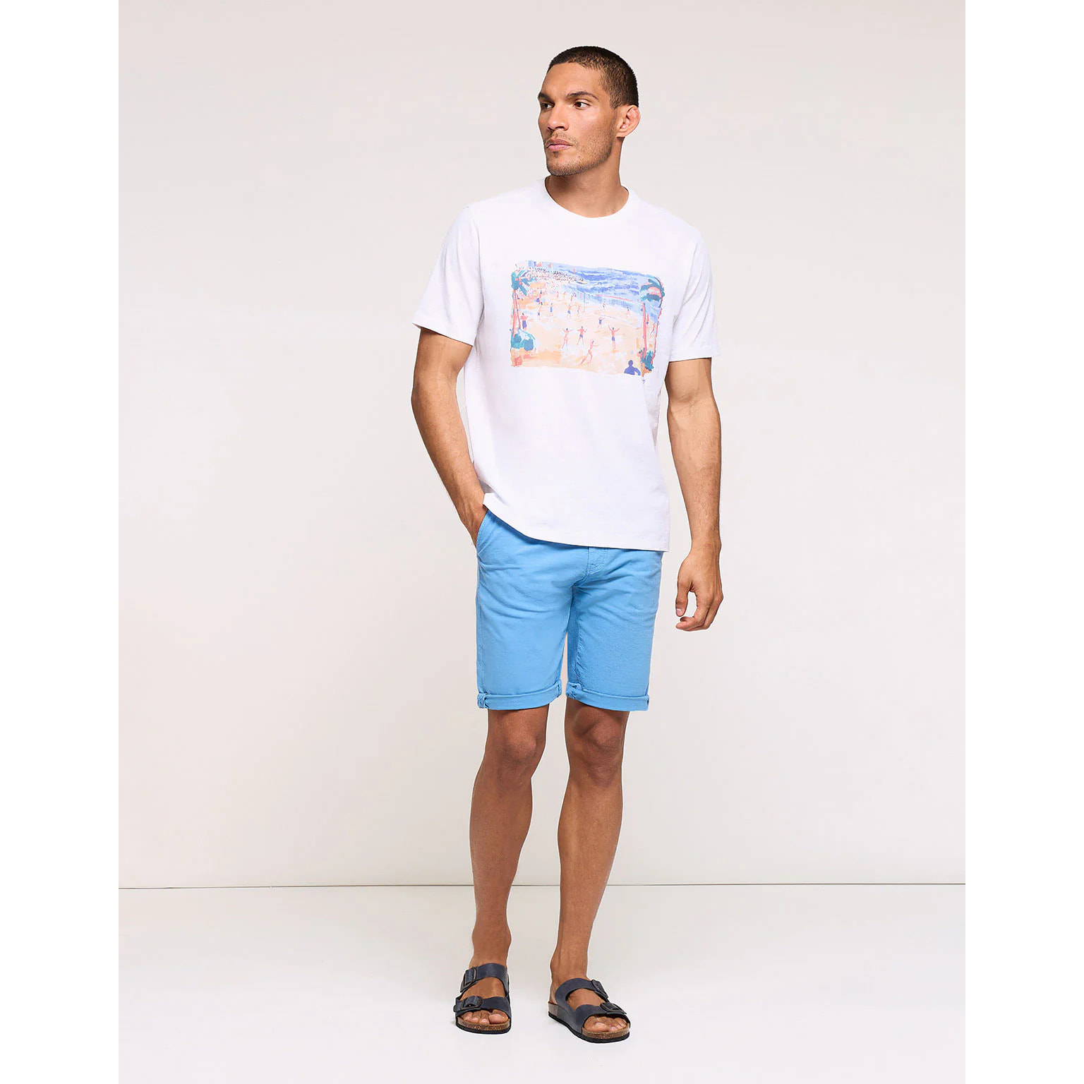 Camiseta Manga Corta Blanco - Cabana