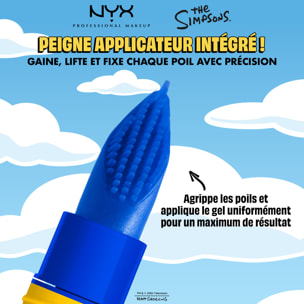 NYX Professional Makeup Collection Limitée The Simpsons The Brow Glue Crazy Lift