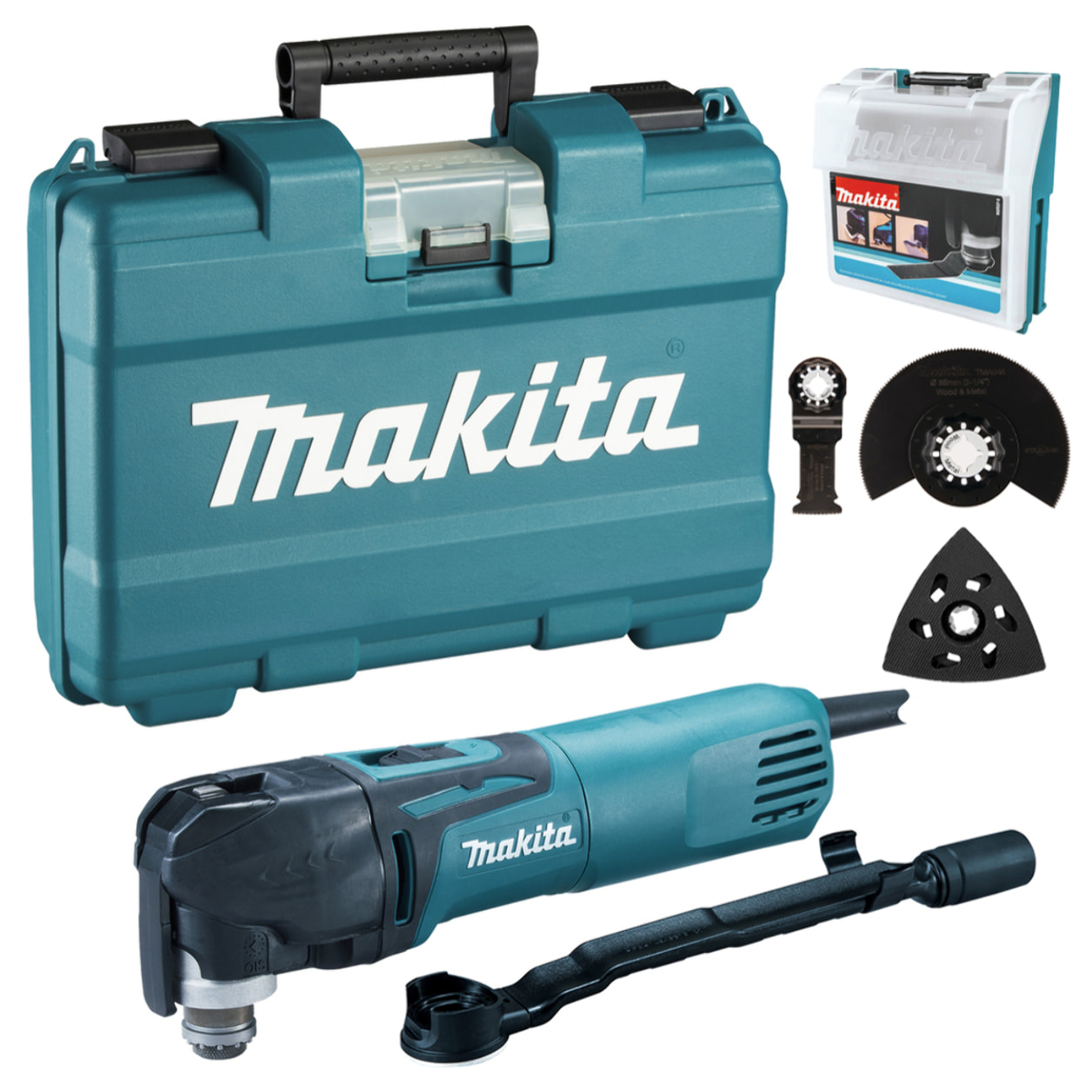 Lijadora-cortadora multifuncional 320 W (kit de accesorios) MAKITA - TM3010CX6