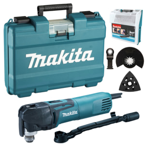 Lijadora-cortadora multifuncional 320 W (kit de accesorios) MAKITA - TM3010CX6