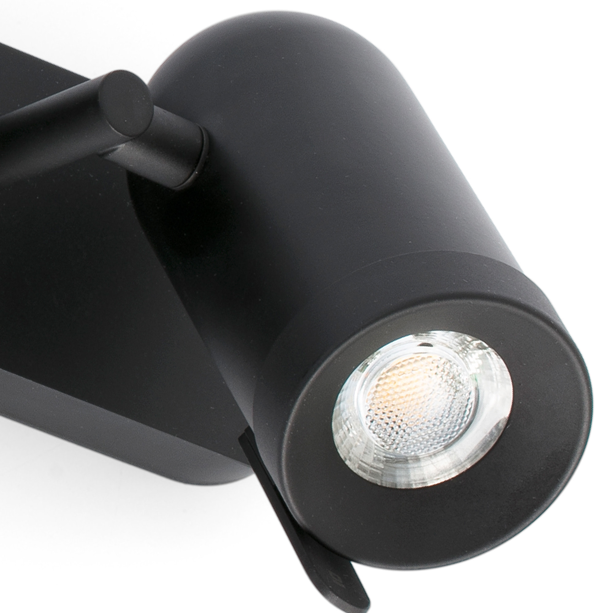 ORLEANS 3L Lampada da parete nera
