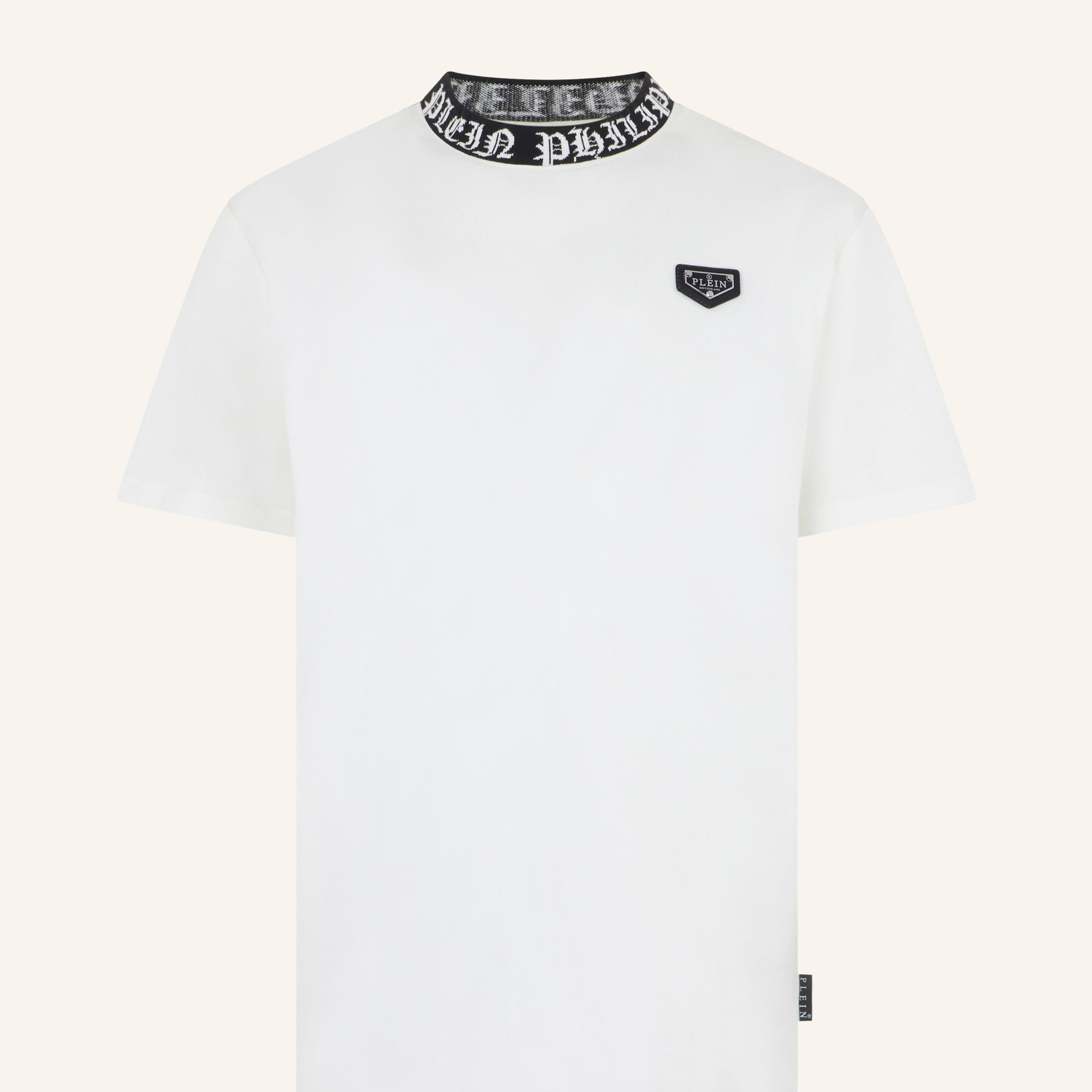 PHILIPP PLEIN Camiseta de cuello redondo y manga corta