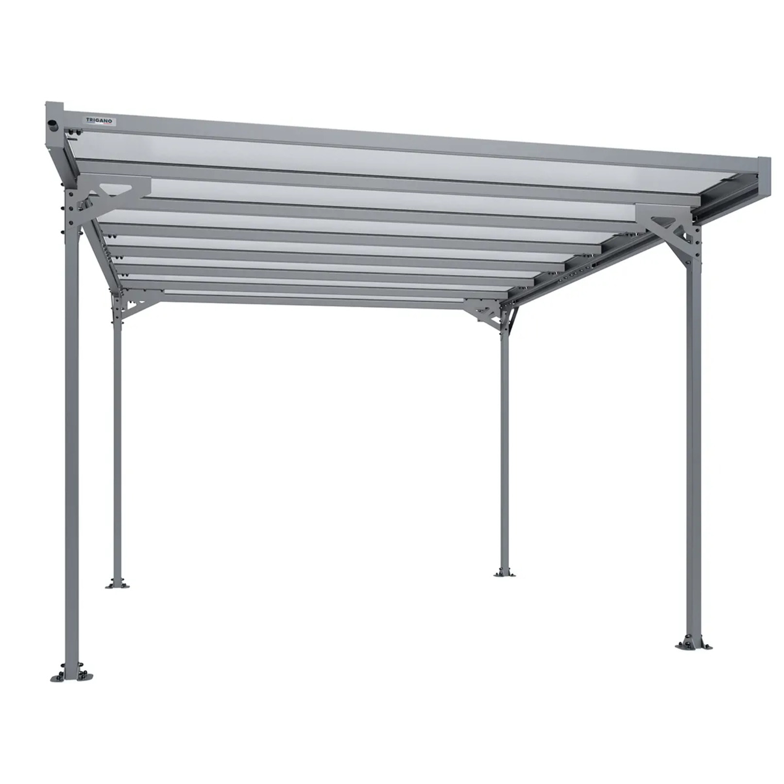 Carport aluminium Trigano - Mistral - 15 m²