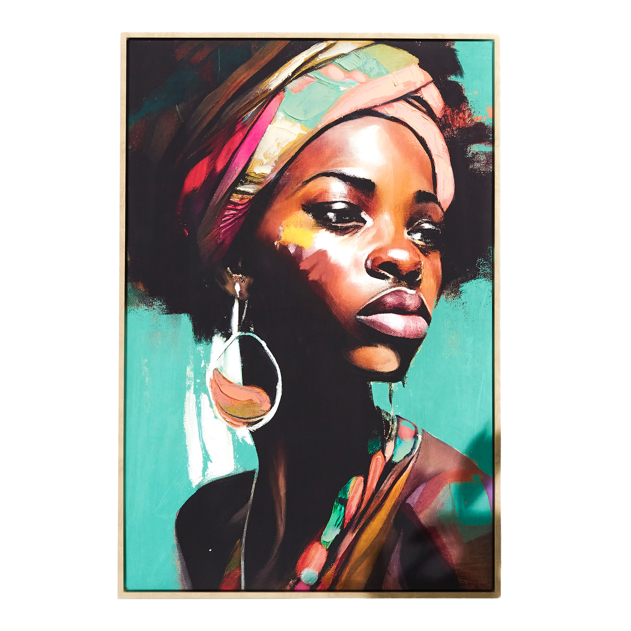 Cadre Colore Femme 60x90cm